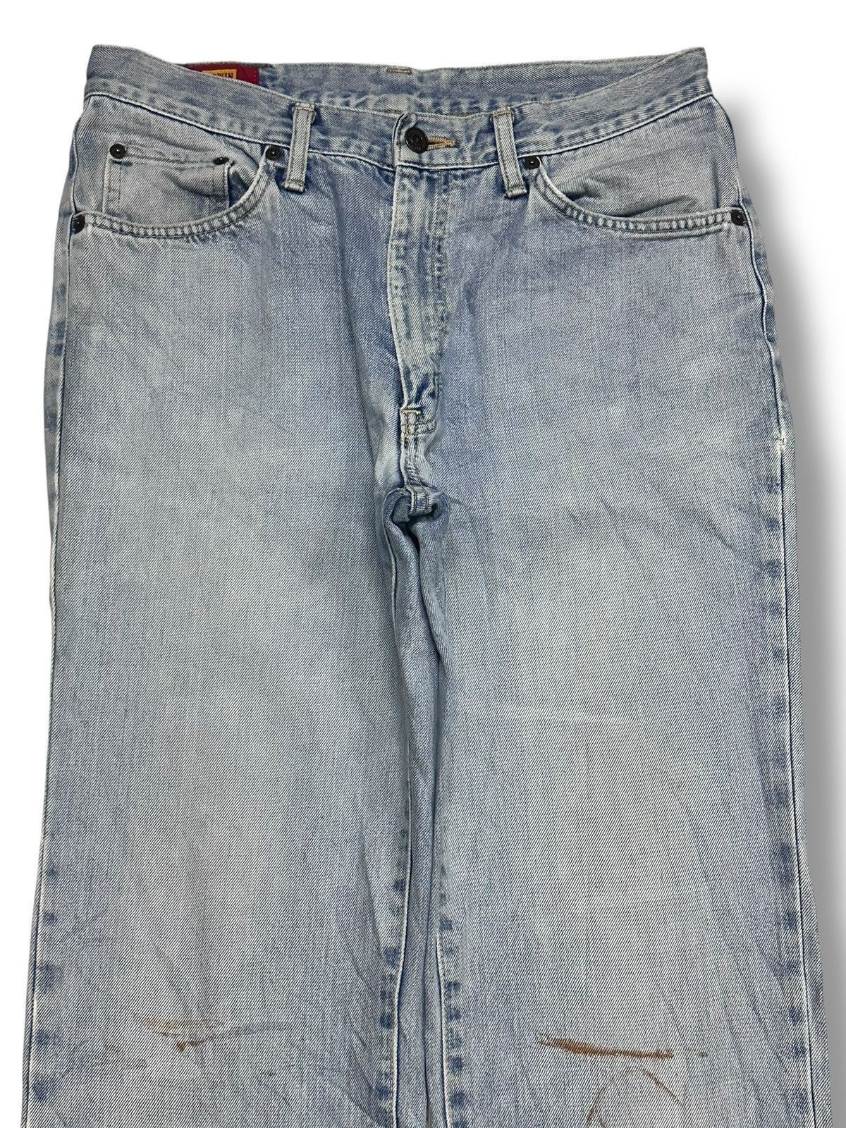 Edwin Edwin Vintage Us Classic Baggy Loose Style With BlueWash Size US 31 - 3 Thumbnail