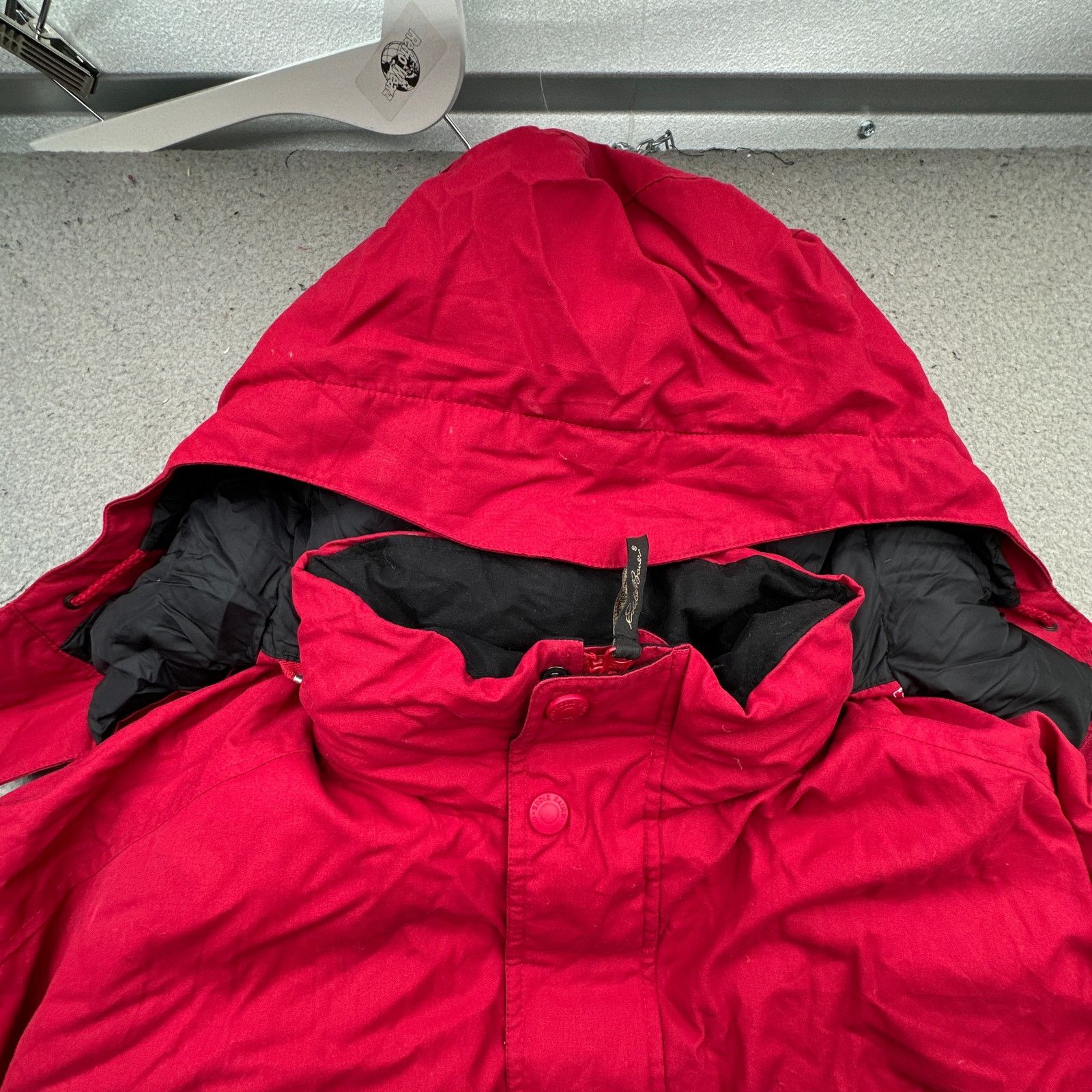 Eddie Bauer Eddie Bauer 0297 Goose Down Jacket Men Medium Red Black Size US M / EU 48-50 / 2 - 15 Thumbnail