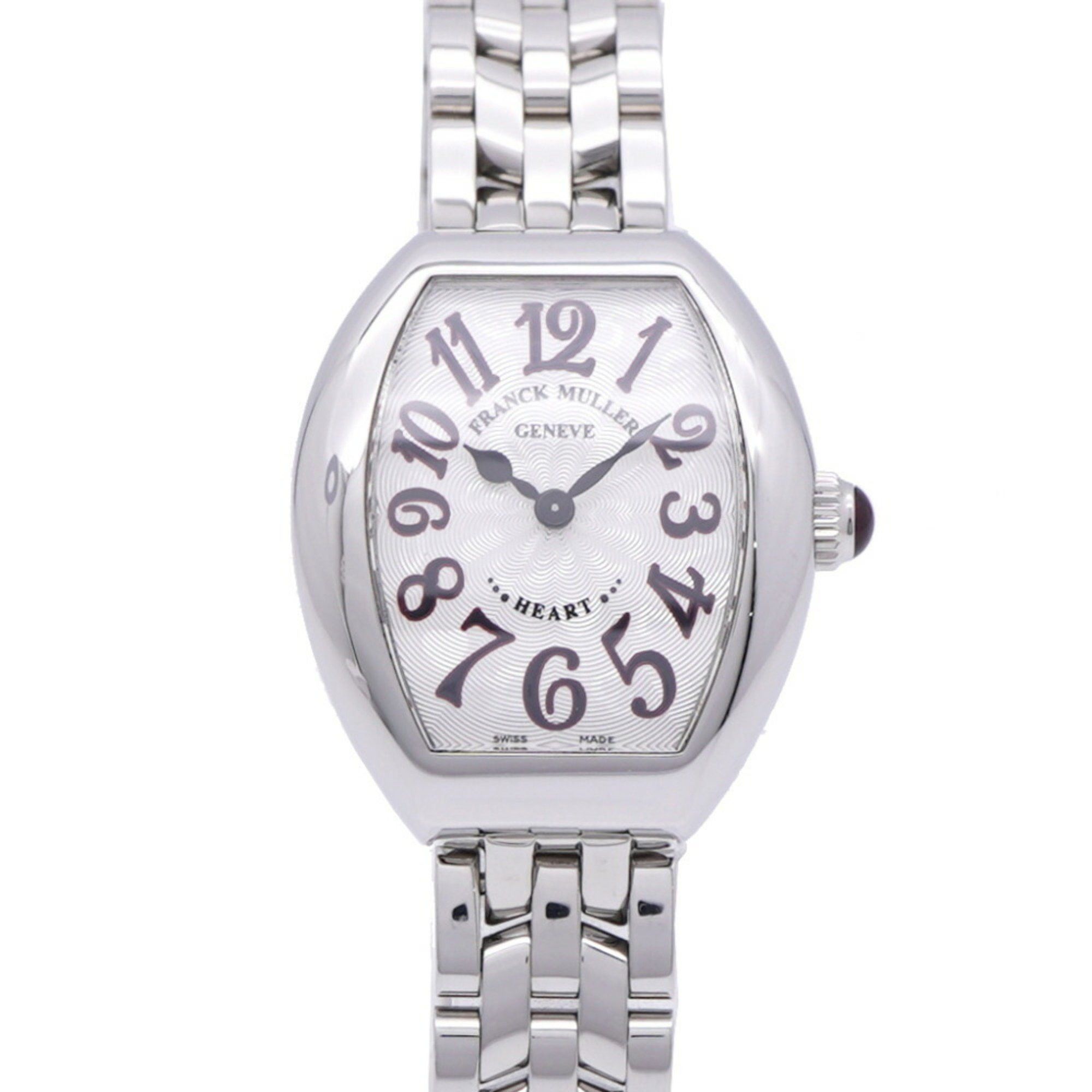 Franck Muller Heart To 5002Sja Quartz Watch Ss Silver Dial 0173Franck Muller Ladies, Women's