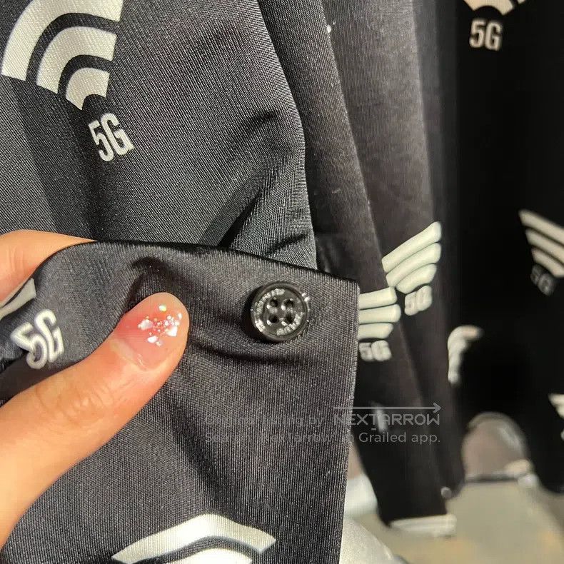 Vetements Vetements “5G” Printed Long-Sleeve Shirt Size US S / EU 44-46 / 1 - 5 Thumbnail
