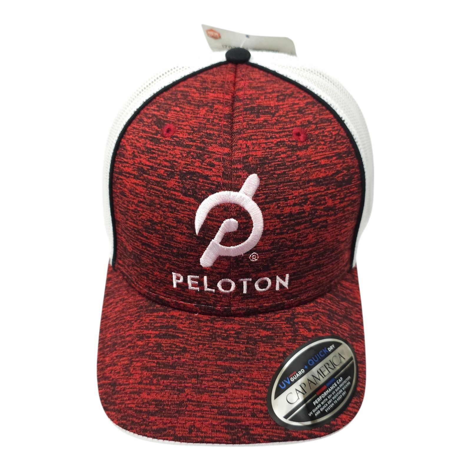 Other Peloton Mesh Strapback Cap Structured Trucker Chino Twill Size ONE SIZE - 1 Thumbnail