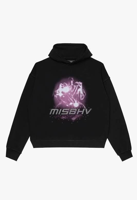 Misbhv MSBHV 2001 Rhinestone Hoodie Grailed