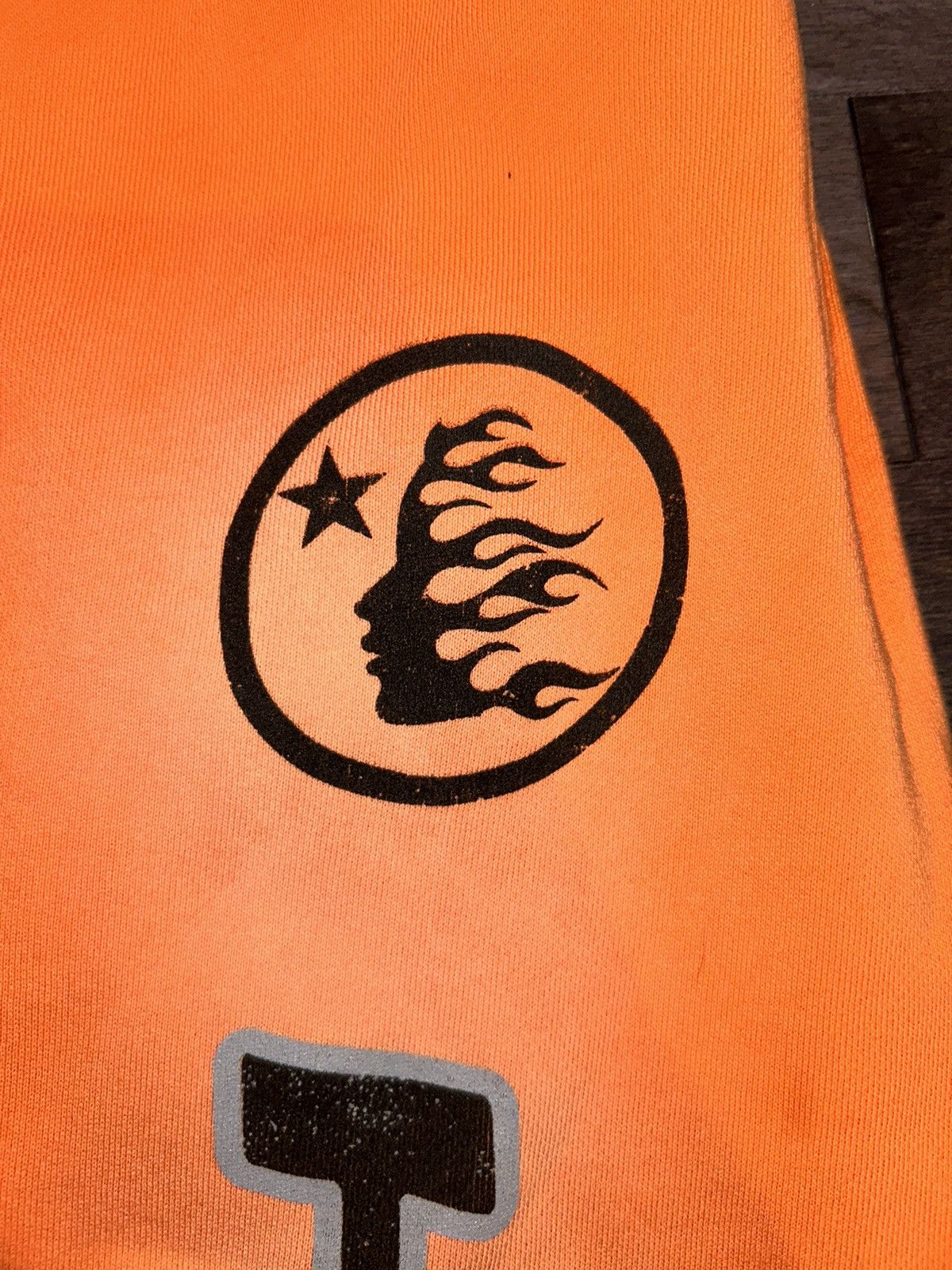 HELLSTAR *RARE HELLSTAR orange flame sweatpants cuffed Size US 36 / EU 52 - 7 Thumbnail