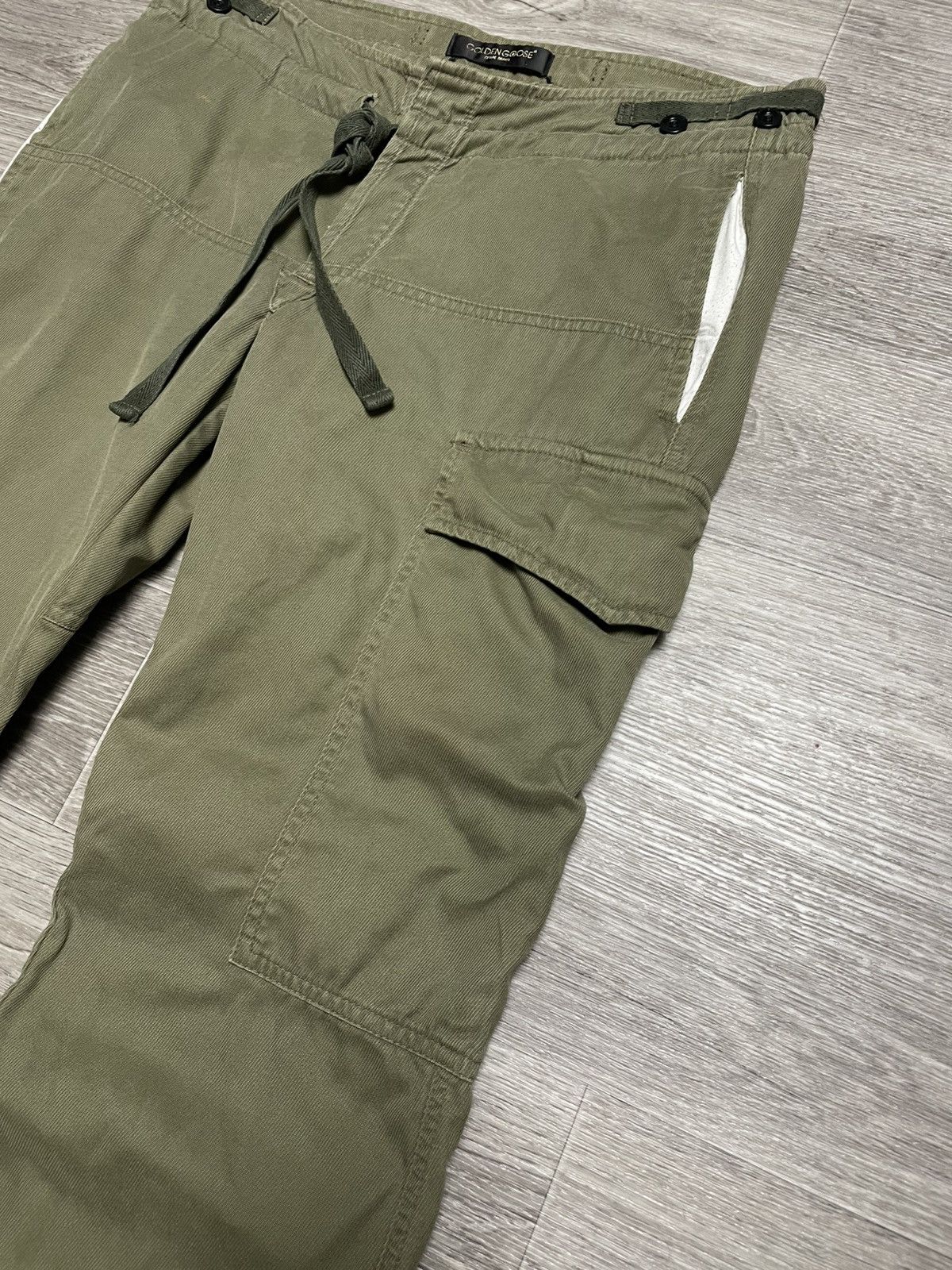 Golden Goose Archive Golden Goose Military Cargo Pants Adjustable Hem Size US 34 / EU 50 - 14 Thumbnail