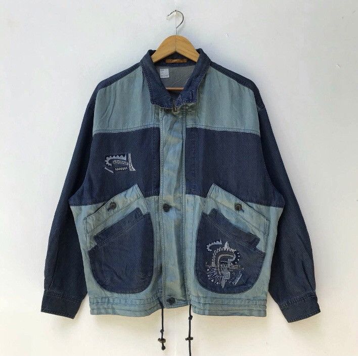 Lancel Lancel Paris embroidered sewing Jacket zip up collard Size US M / EU 48-50 / 2 - 1 Thumbnail
