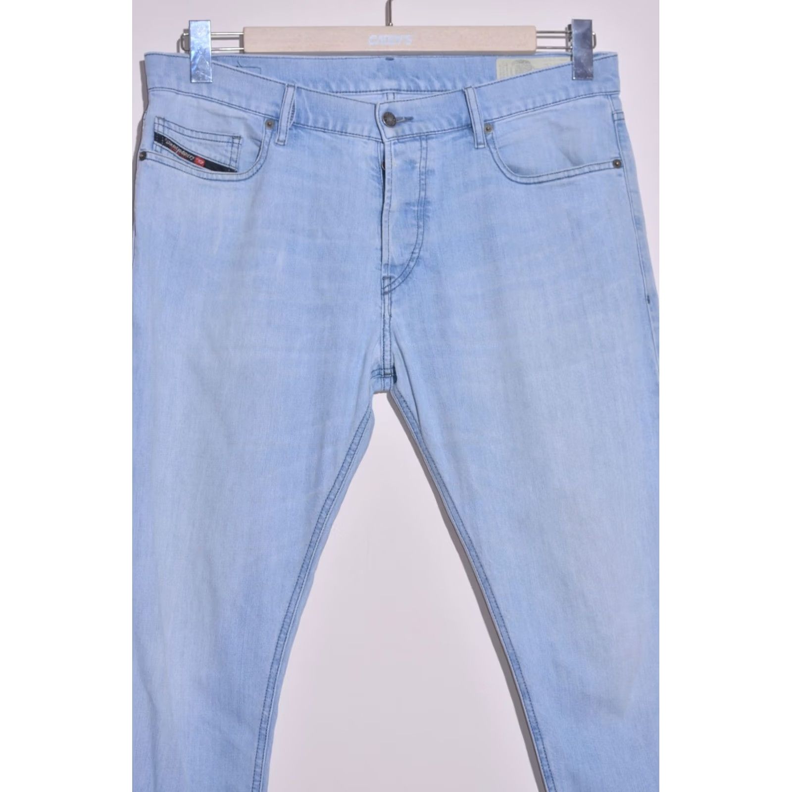 Diesel DIESEL D-LUSTER Jeans Slim Fit Light Blue Mens W34 L34 Shirt? Size US 34 / EU 50 - 3 Thumbnail