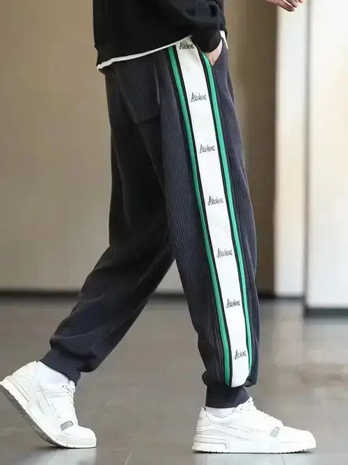 Other Corduroy Sweatpants Men Baggy Joggers Size US 33 - 3 Thumbnail