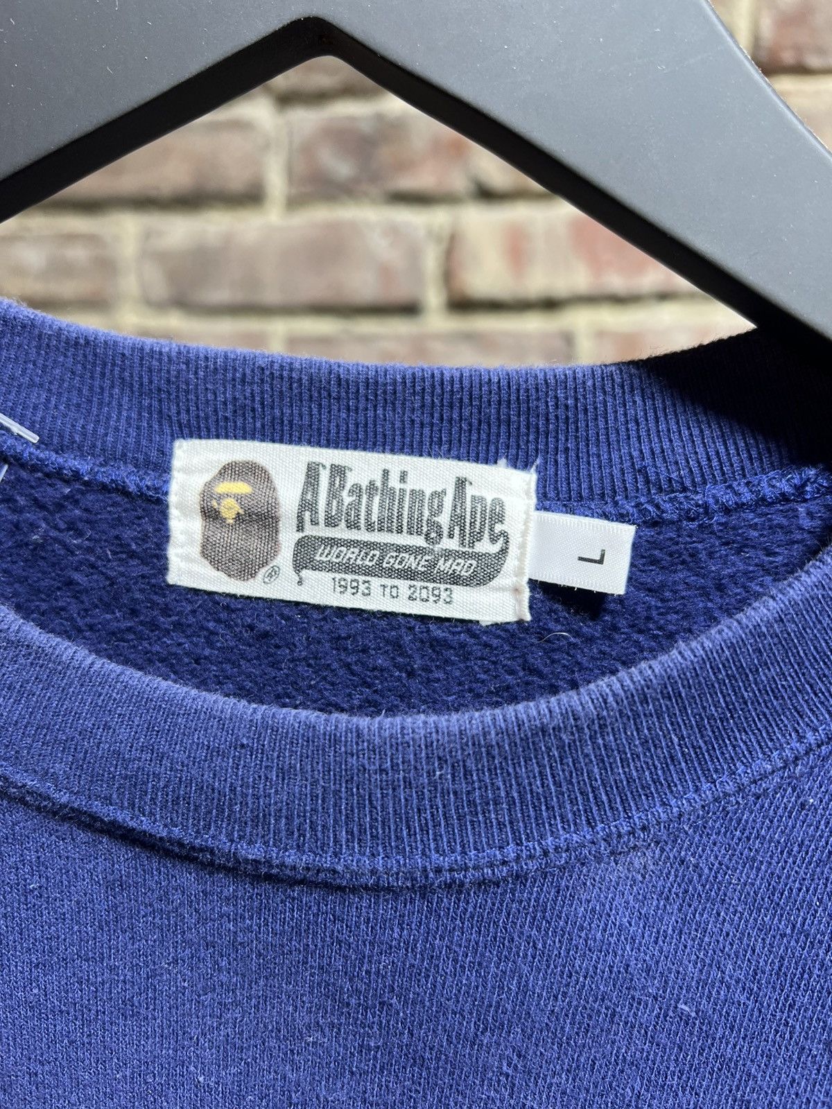 Bape Bape Shark Crewneck Size US L / EU 52-54 / 3 - 4 Thumbnail