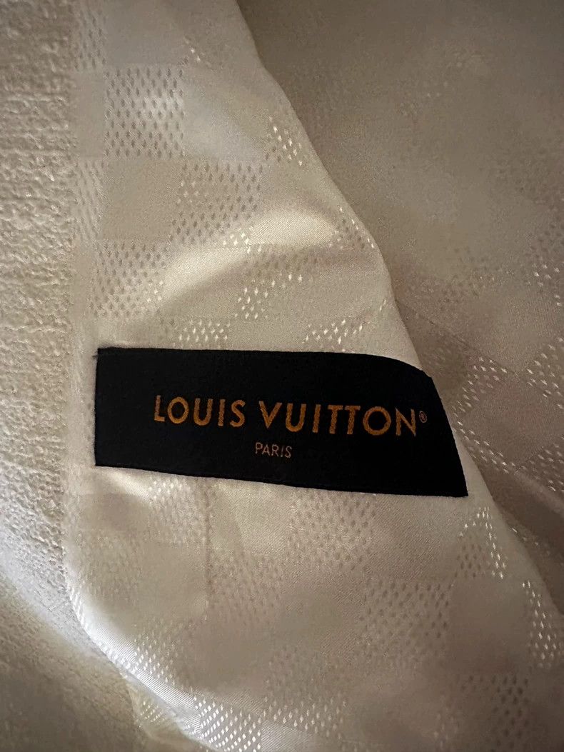 Louis Vuitton Louis Vuitton 24 FW Show Turquoise White Collarless Jacket Size US M / EU 48-50 / 2 - 2 Thumbnail