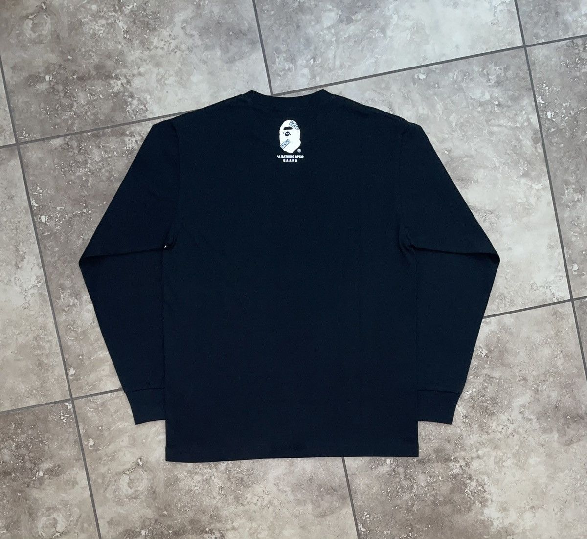 BAPE x Naruto Gaara Ape Head L/S Tee Black FW18 Size Medium