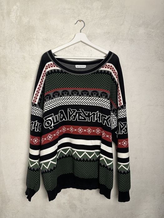 Gosha rubchinskiy knit outlet sweater