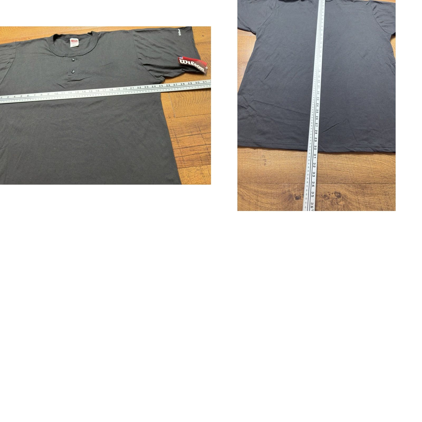 Wilson VINTAGE Wilson Polo Shirt Tennis Men’s 2XL Short Sleeve Black Cotton Polyester USA 70s 80s Deadstock Size US XXL / EU 58 / 5 - 8 Thumbnail