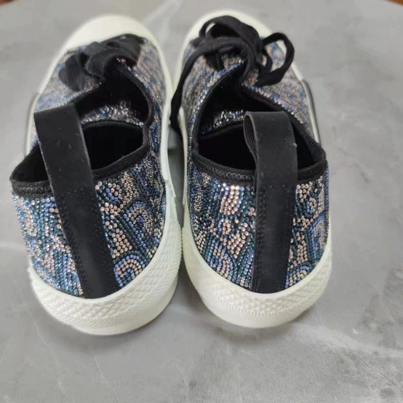 Dior Dior B23 Sneakers All Over Crystal Design-2506 Size US 10 / EU 43 - 3 Thumbnail