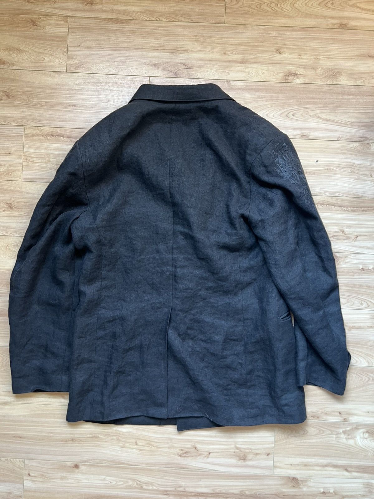 ジャケット・アウター doublet CHAOS EMBROIDERY LINEN TAILORED 20ss Doublet Chaos Embroidery linen tailored jacket blazer