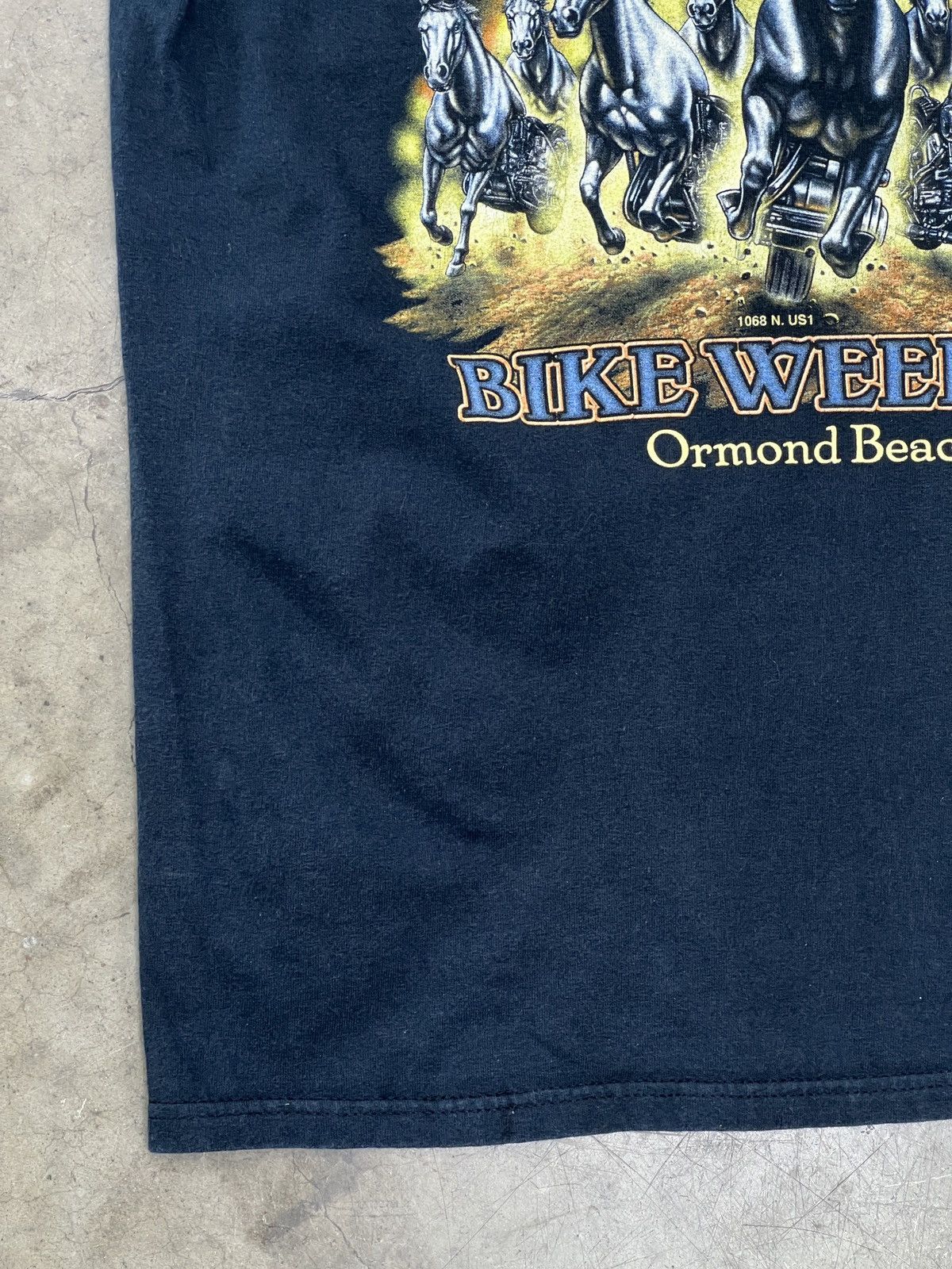 Harley Davidson Vintage 2003 Iron Horse Bike Week Motorcycle Anvil Tee Large Size US L / EU 52-54 / 3 - 7 Thumbnail