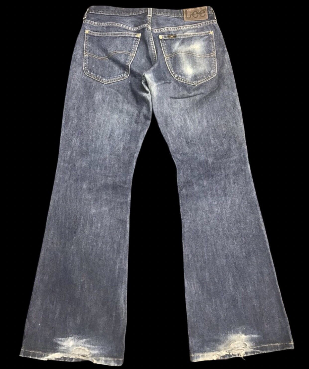 Lee Boot Cut Lee Blue Wash Jeans Size US 32 / EU 48 - 2 Thumbnail