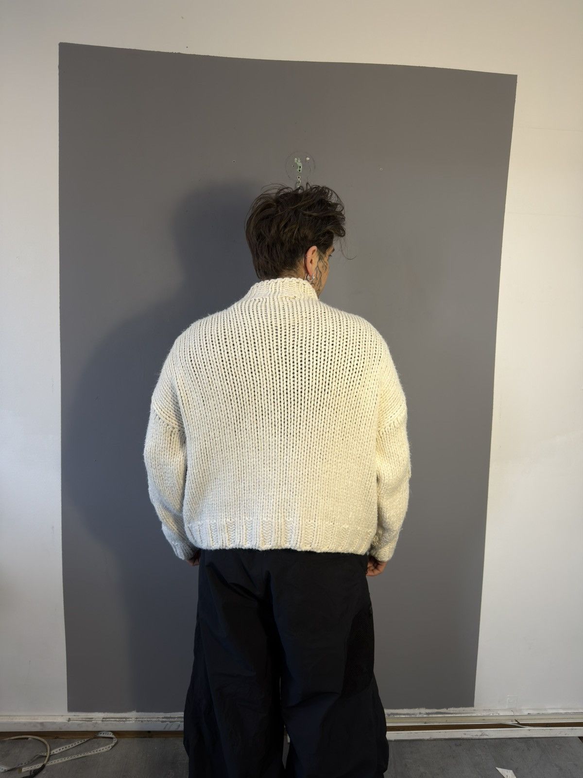 Balenciaga Balenciaga knit oversized sweater Size US L / EU 52-54 / 3 - 11 Thumbnail