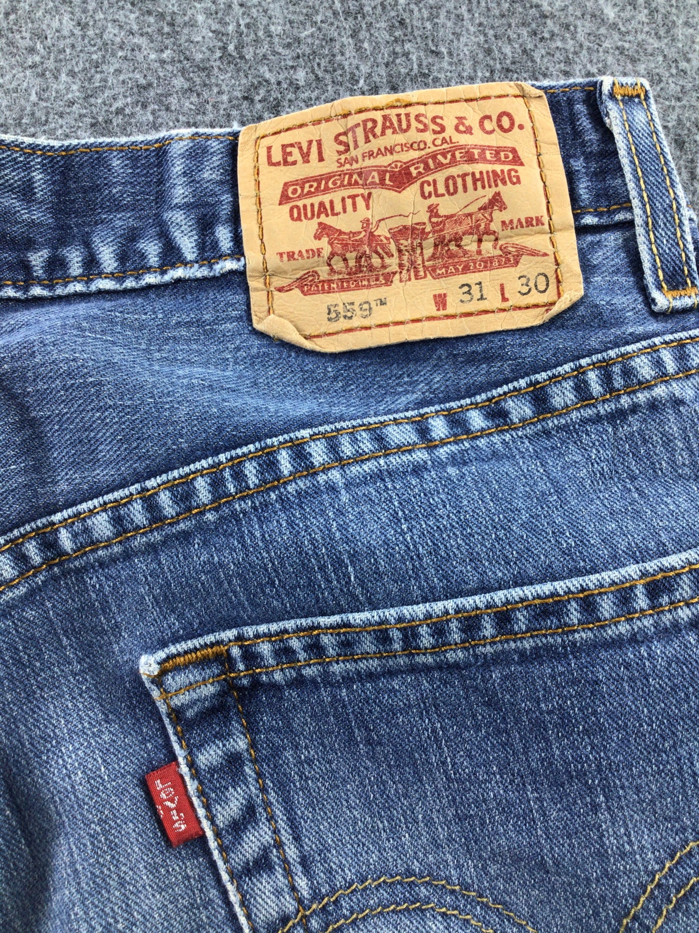 Levi's Vintage Levis 559 Jeans-J713 Size US 32 / EU 48 - 5 Thumbnail