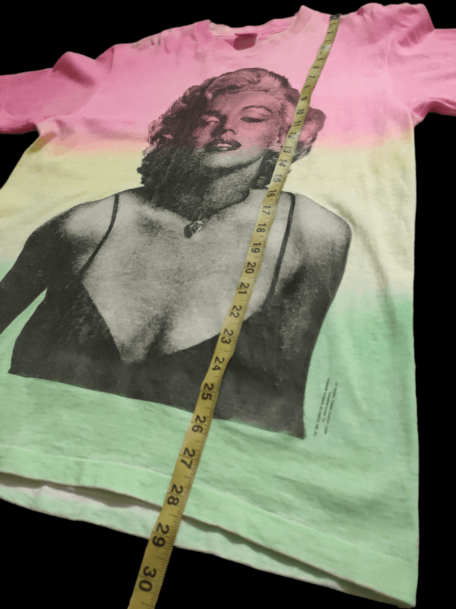 Band Tees Vintage 1991 Marilyn Monroe Three Colour Design Size US L / EU 52-54 / 3 - 6 Thumbnail
