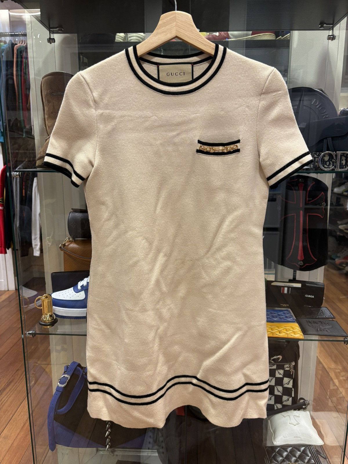 Gucci Gucci Wool Mini Dress Size XS / US 0-2 / IT 36-38 - 1 Thumbnail