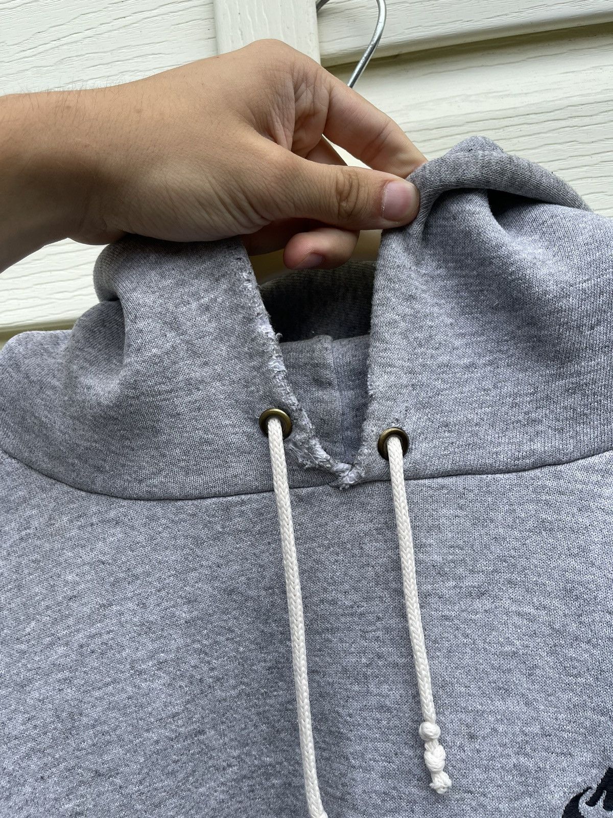 Nike 90's Vintage Nike Hoodie Made in USA Loose Fit Distressed Size US XL / EU 56 / 4 - 12 Thumbnail