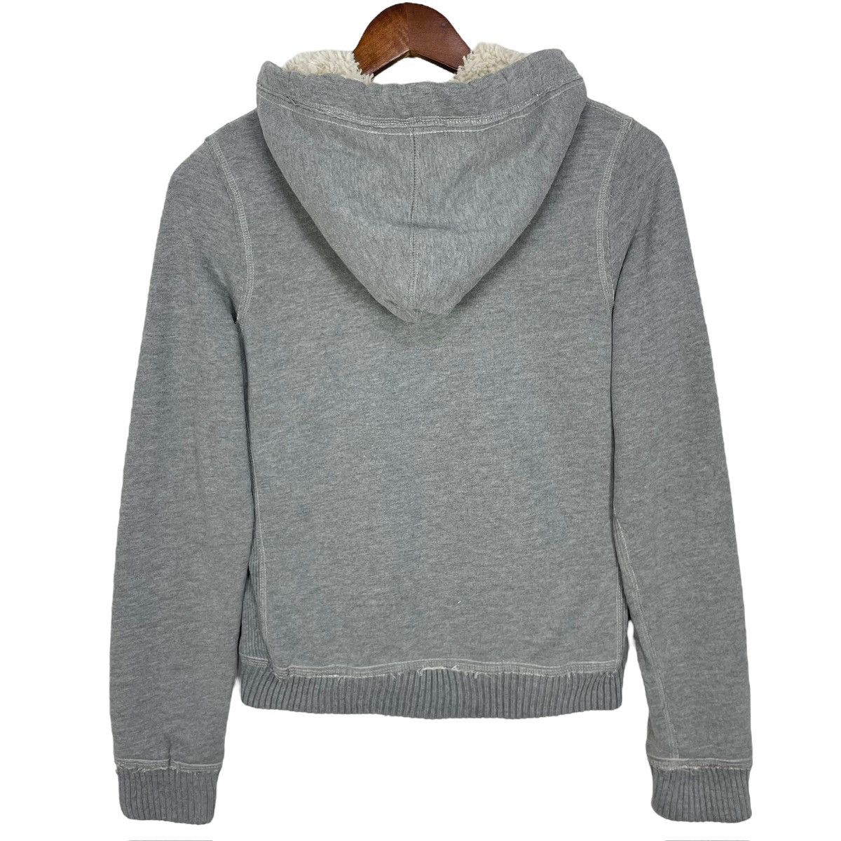 Abercrombie & Fitch Vintage Abercrombie Faux Fur Patchwork Hoodie - Size S Size US S / EU 44-46 / 1 - 13 Thumbnail