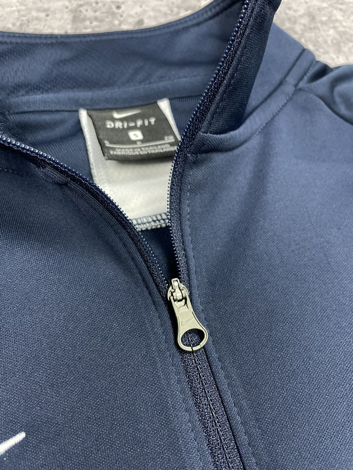 Nike × Vintage Vintage Nike Tottenham Y2K Style Training Zip Sweatshirt Size US S / EU 44-46 / 1 - 10 Thumbnail