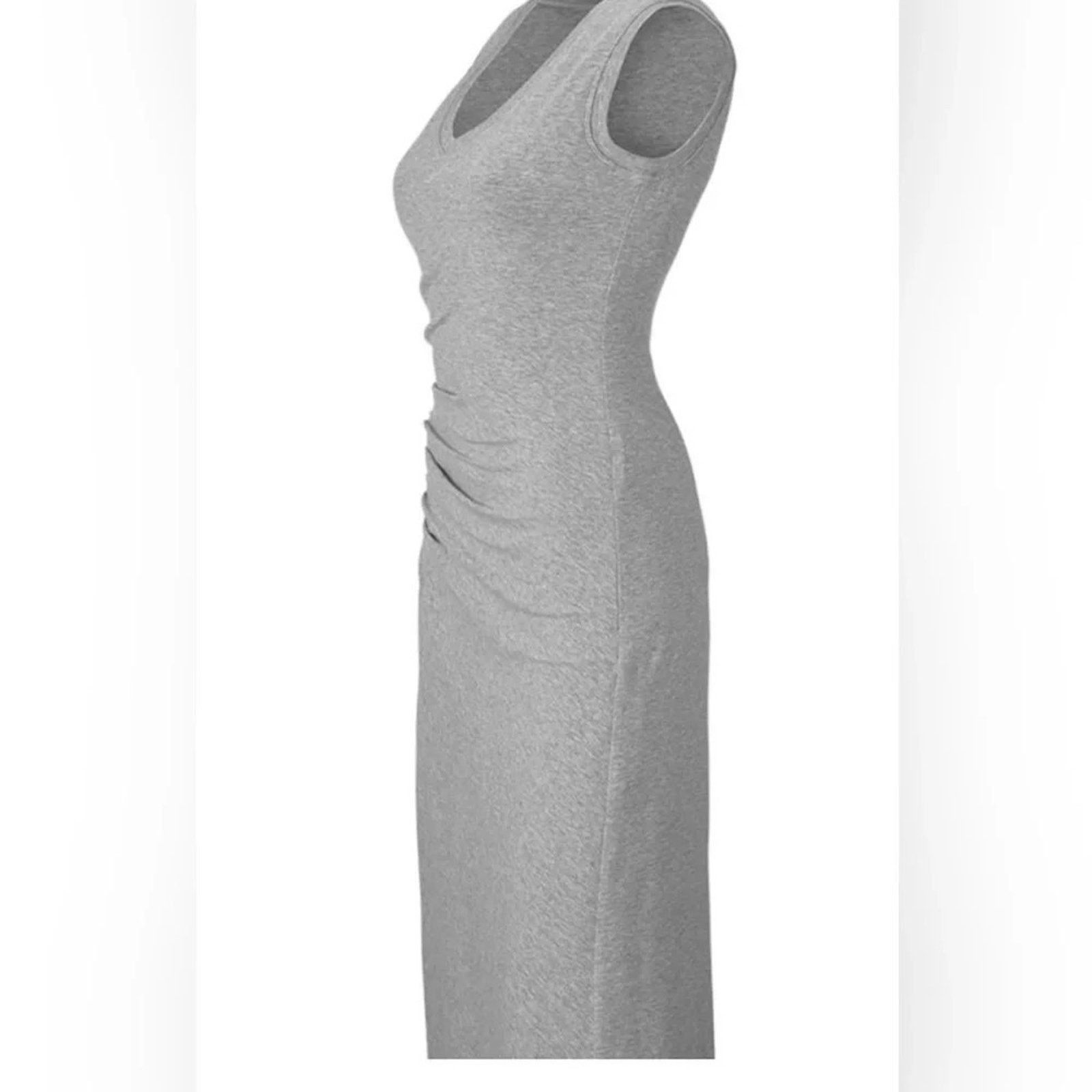 The Unbranded Brand Cabi Breeze sleeveless maxi dress in gray, size XS Size XS / US 0-2 / IT 36-38 - 2 Thumbnail