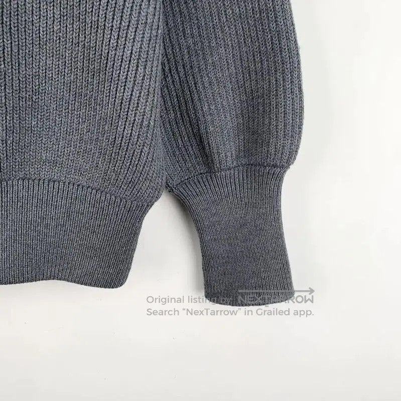 Louis Vuitton Louis Vuitton Women's Dark Gray Wool Sweater . Size S / US 4 / IT 40 - 4 Thumbnail