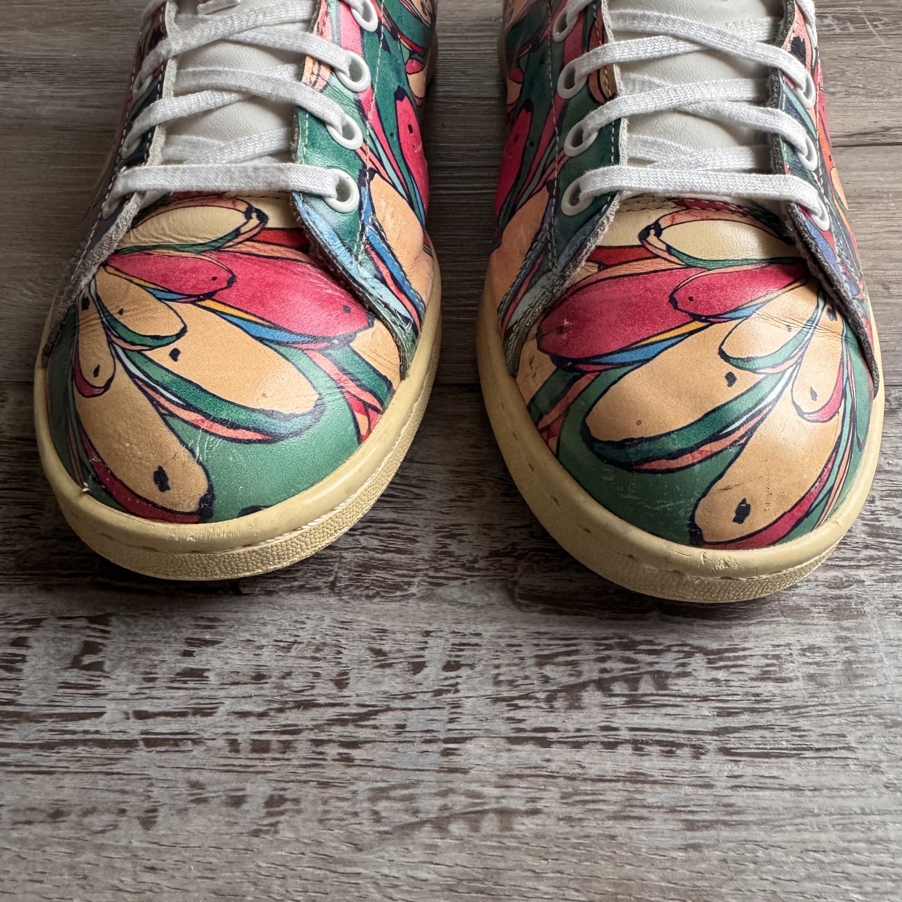 Adidas ADIDAS • WMNS Stan Smith "Floral" (9M) Size US 9 / EU 42 - 9 Thumbnail