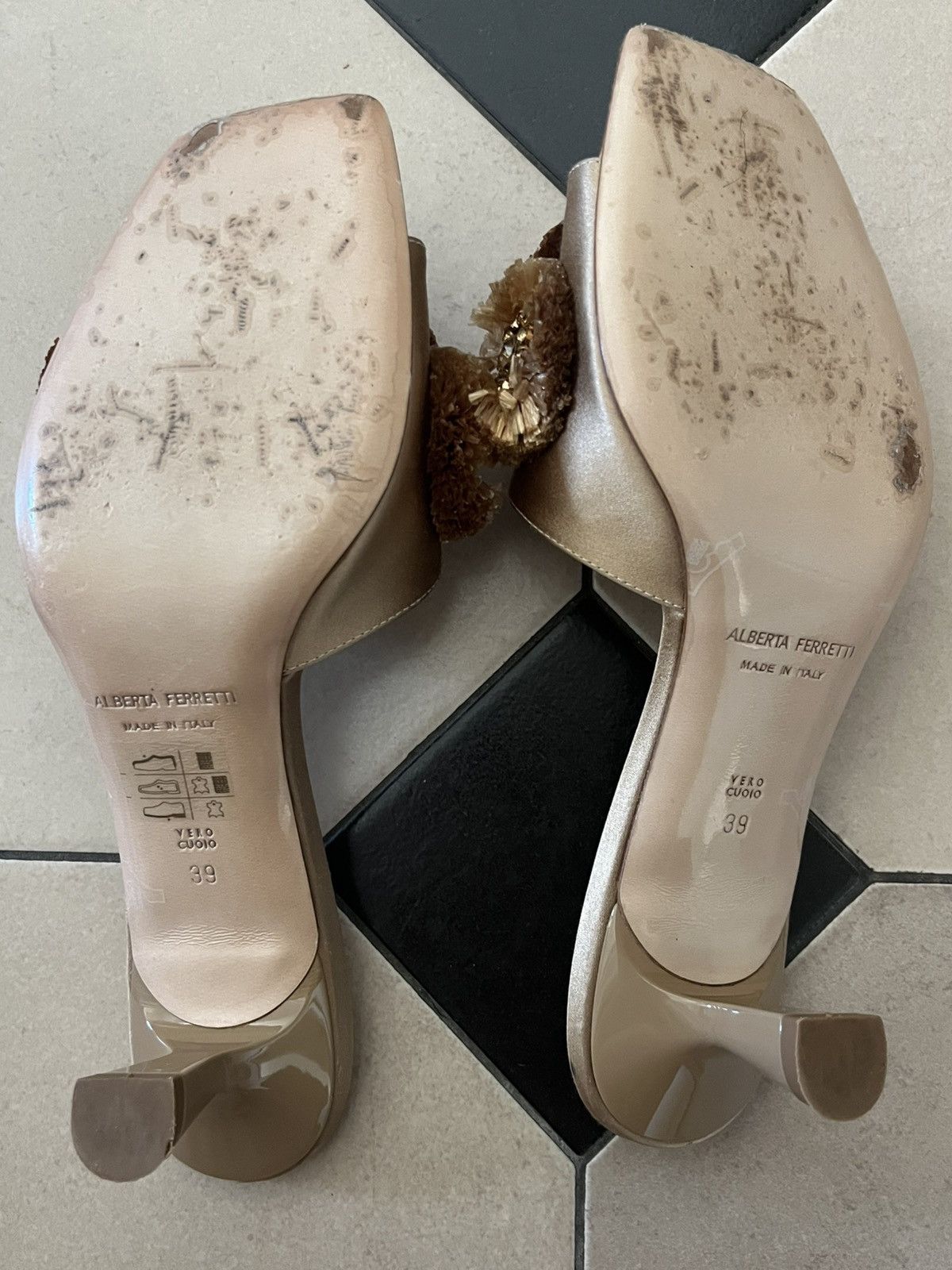 Alberta Ferretti Sandals with Kitten heels Alberta Feretti Size US 9 / IT 39 - 4 Thumbnail