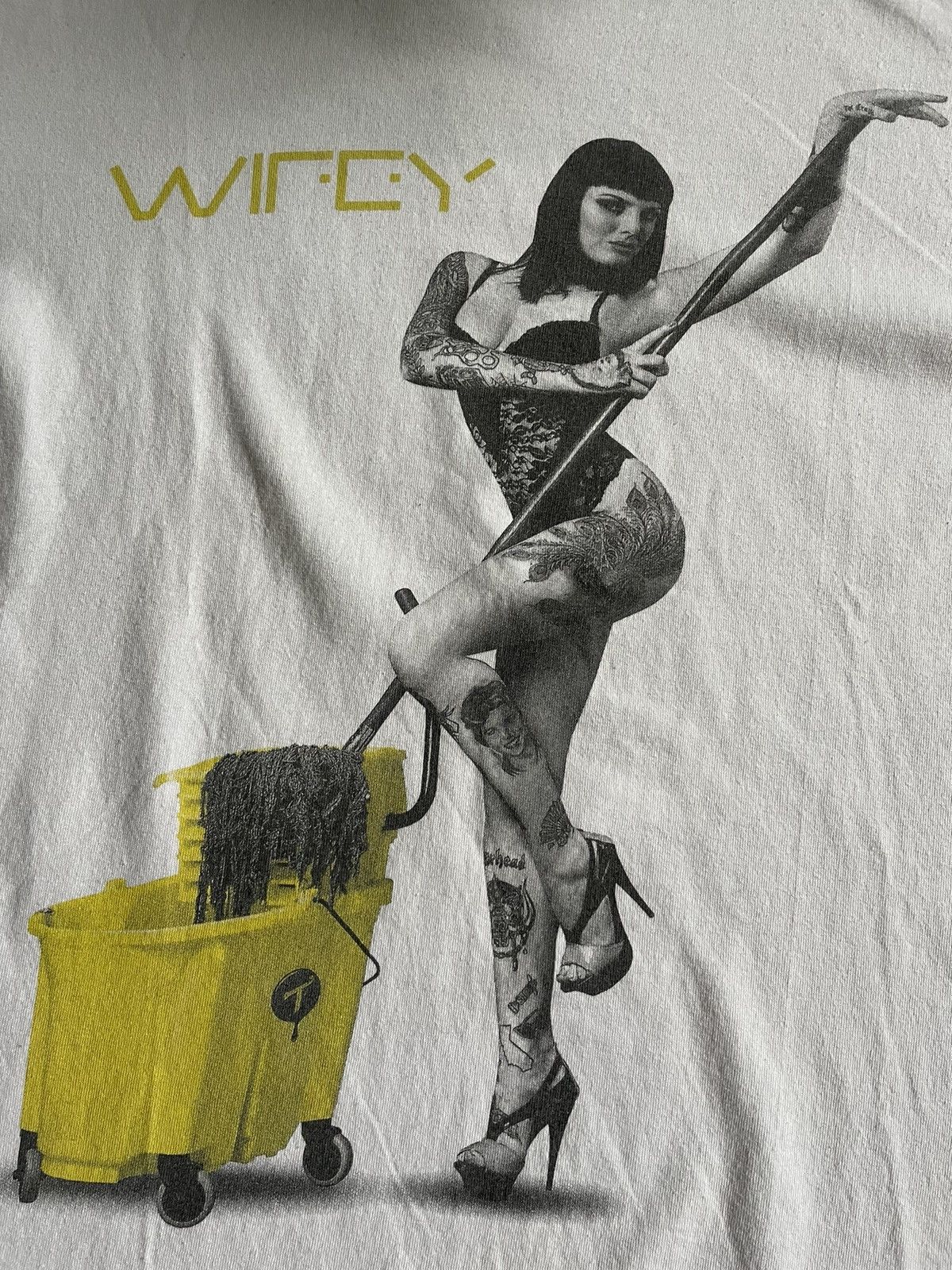 Designer Tits Vintage Y2K Sexy Girl T-Shirt Archive Wircy USA RARE Size US M / EU 48-50 / 2 - 2 Thumbnail