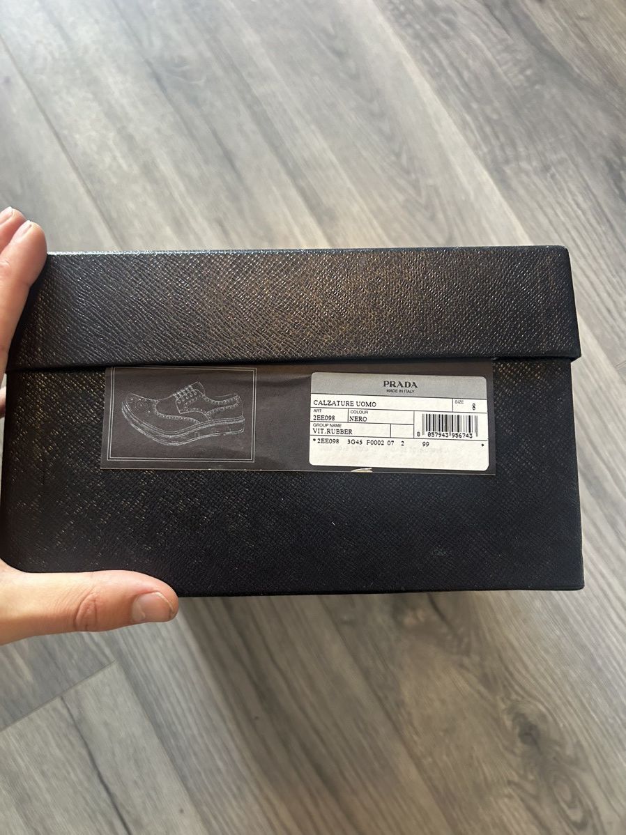 Prada Platform Sole Derby Shoes Size US 9 / EU 42 - 18 Thumbnail