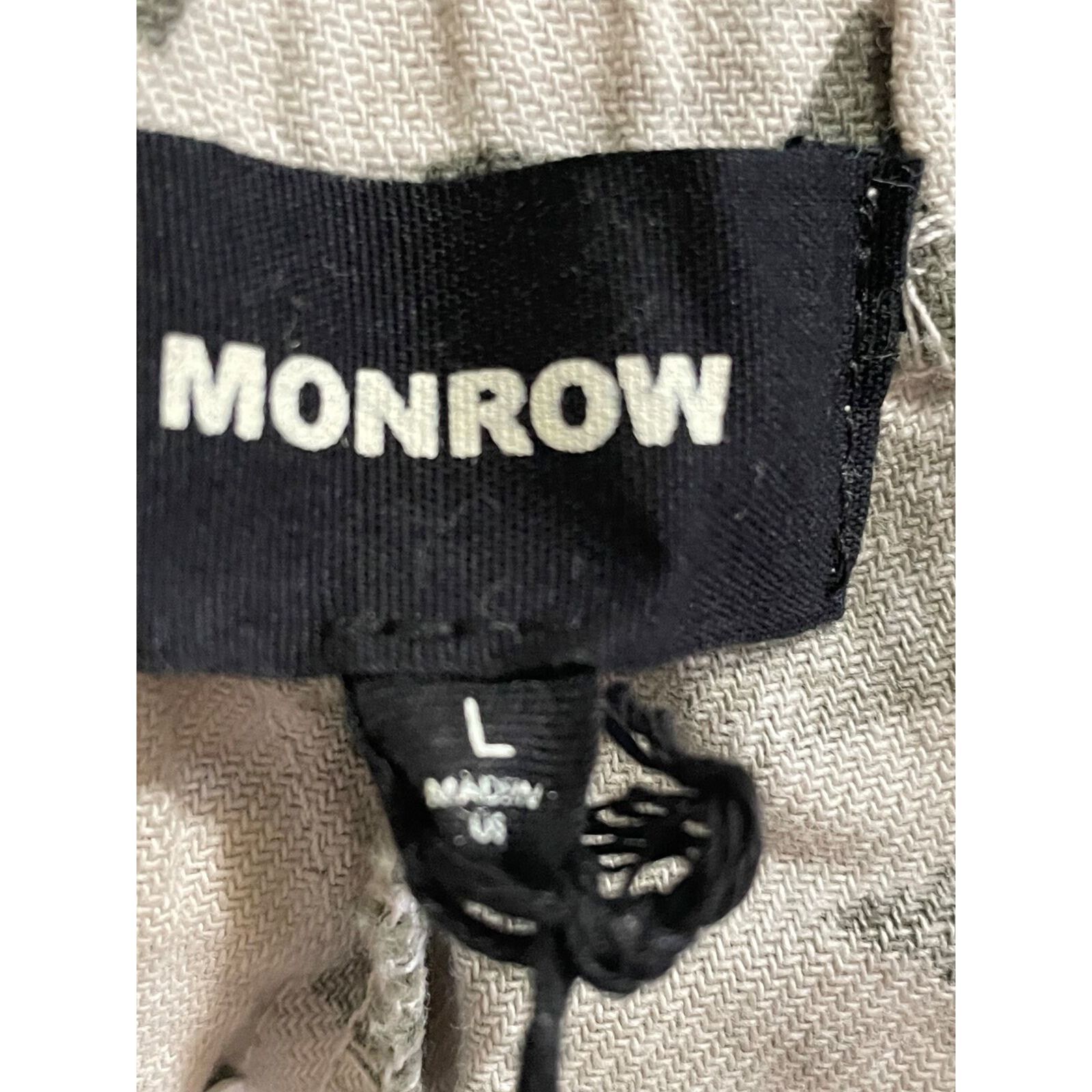 MONROW Monrow · Star Camo Joggers · Size Large · Elastic Waist Size 32" / US 10 / IT 46 - 10 Thumbnail