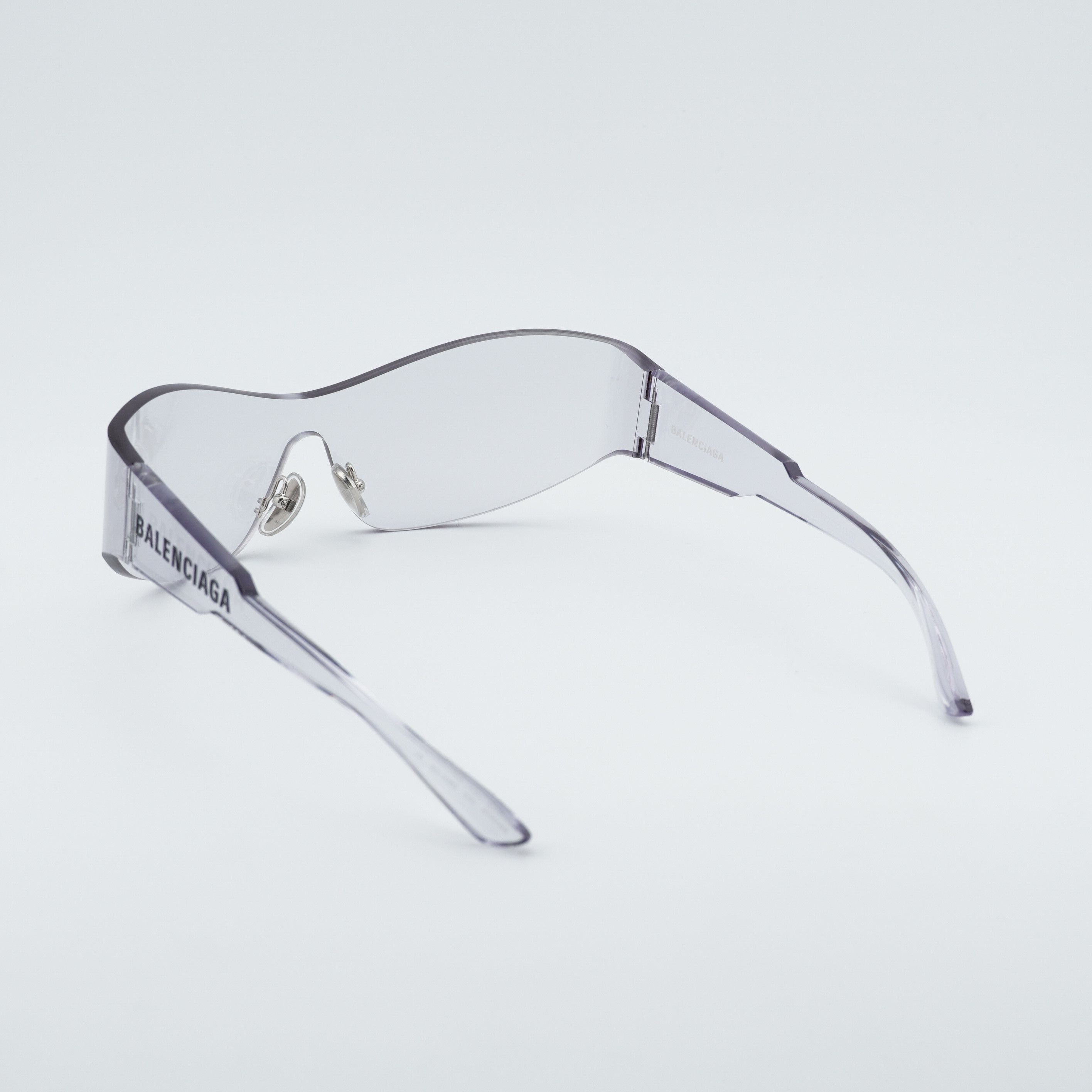 Balenciaga Balenciaga BB0257S 002 Women Sunglasses Clear Cat Eye Frame Size ONE SIZE - 6 Thumbnail