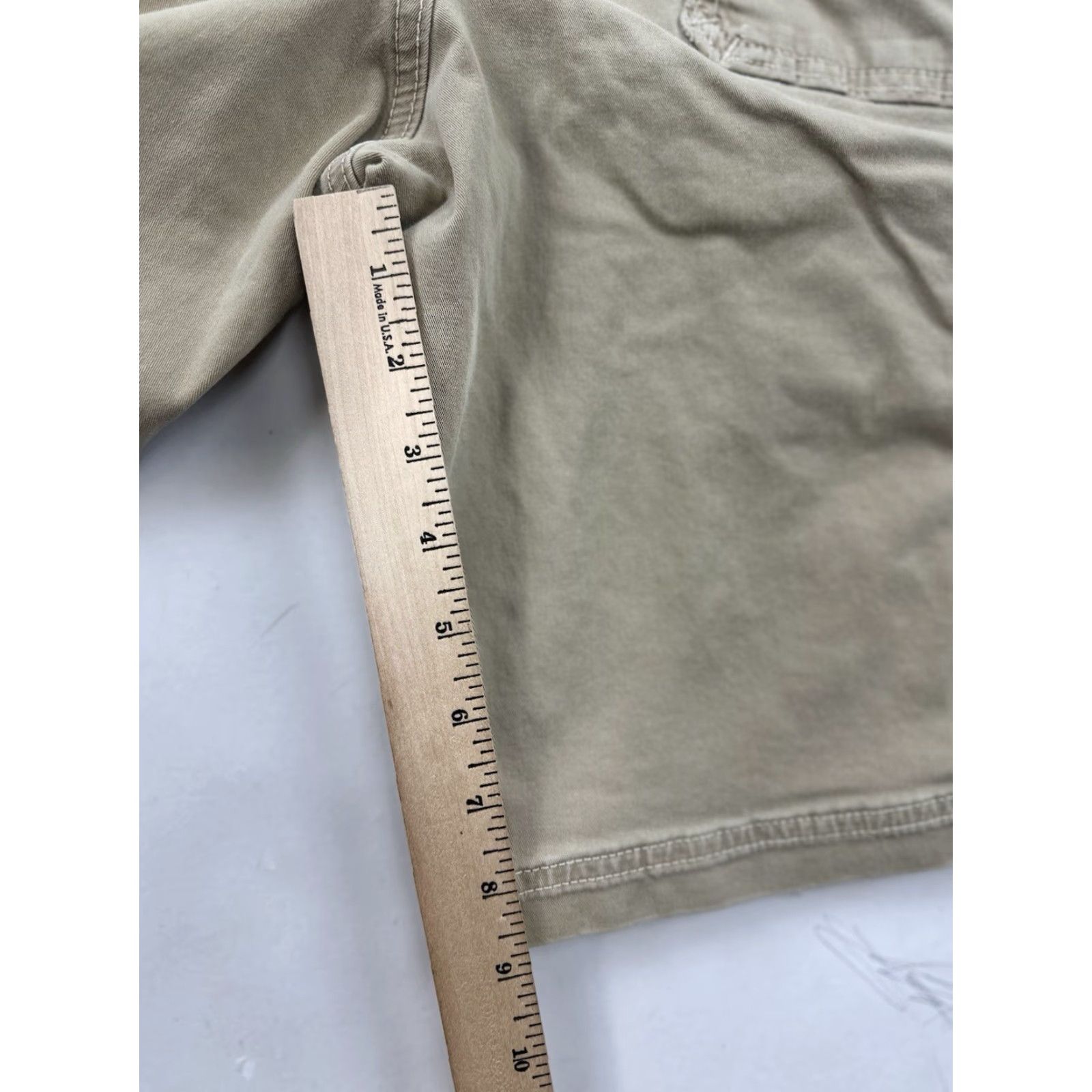 American Eagle Outfitters VINTAGE American Eagle Cargo Shorts Mens 28 Khaki Classic Y2K Casual Size US 28 / EU 44 - 6 Thumbnail