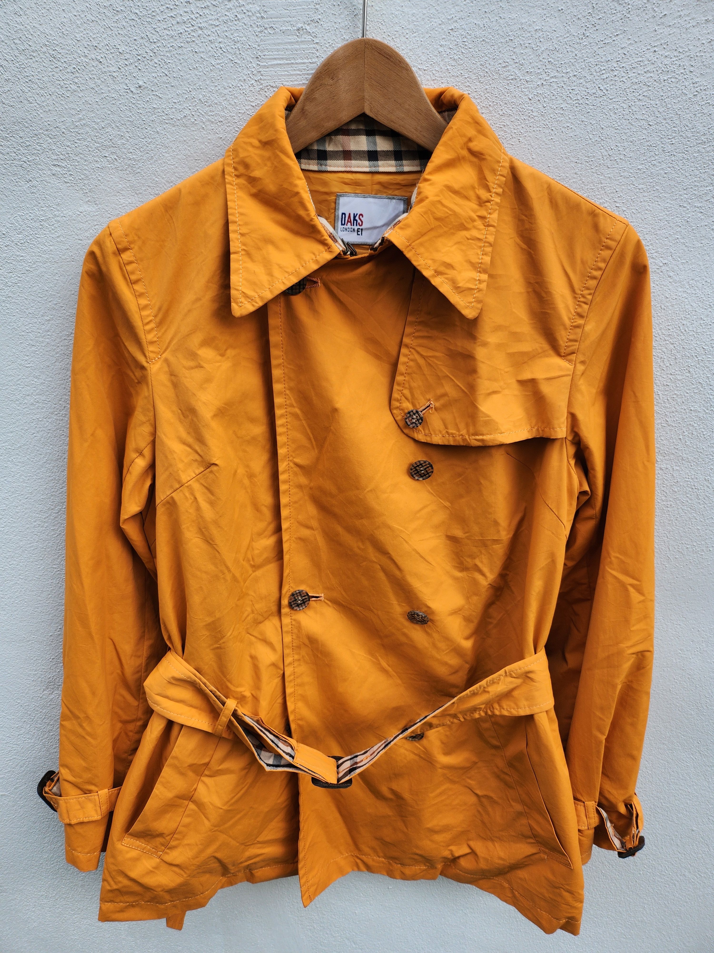 DAKS × If Six Was Nine × Japanese Brand 💥Nice Daks London E1 Trench Coat Jacket Size M / US 6-8 / IT 42-44 - 2 Thumbnail
