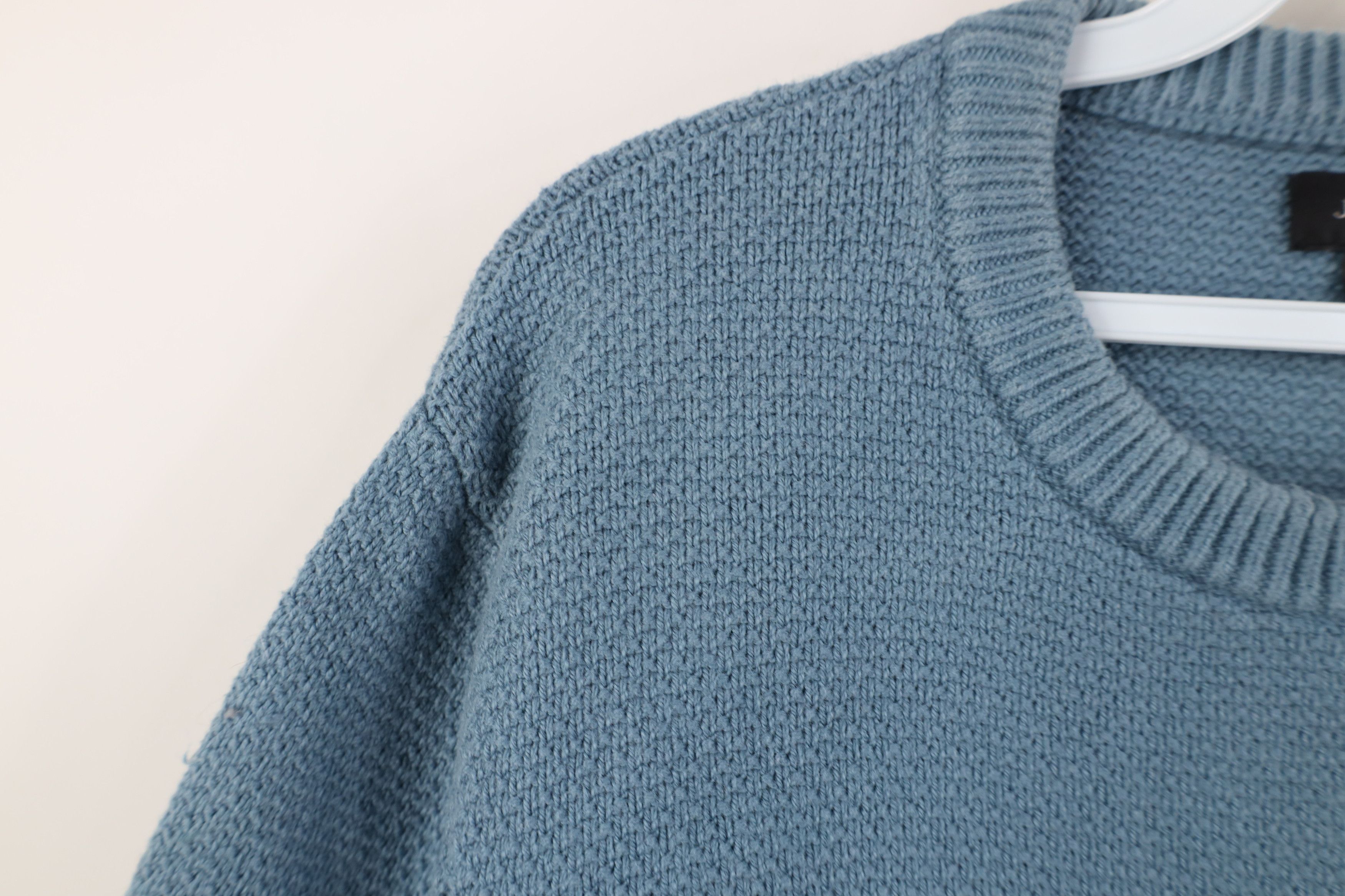 J.Crew Vintage Y2K J Crew Cotton Thermal Knit Crewneck Sweater Size US M / EU 48-50 / 2 - 6 Thumbnail