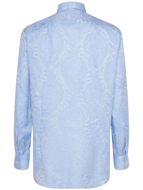 Etro o1lsvrm0425 Shirt in Light Blue Size US M / EU 48-50 / 2 - 4 Thumbnail
