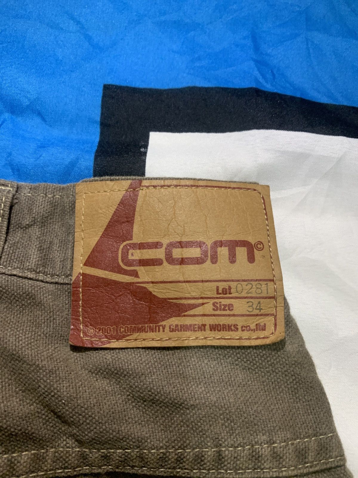 Carhartt × Japanese Brand Community Garment Works Denim Workings Pants Size US 32 / EU 48 - 13 Thumbnail