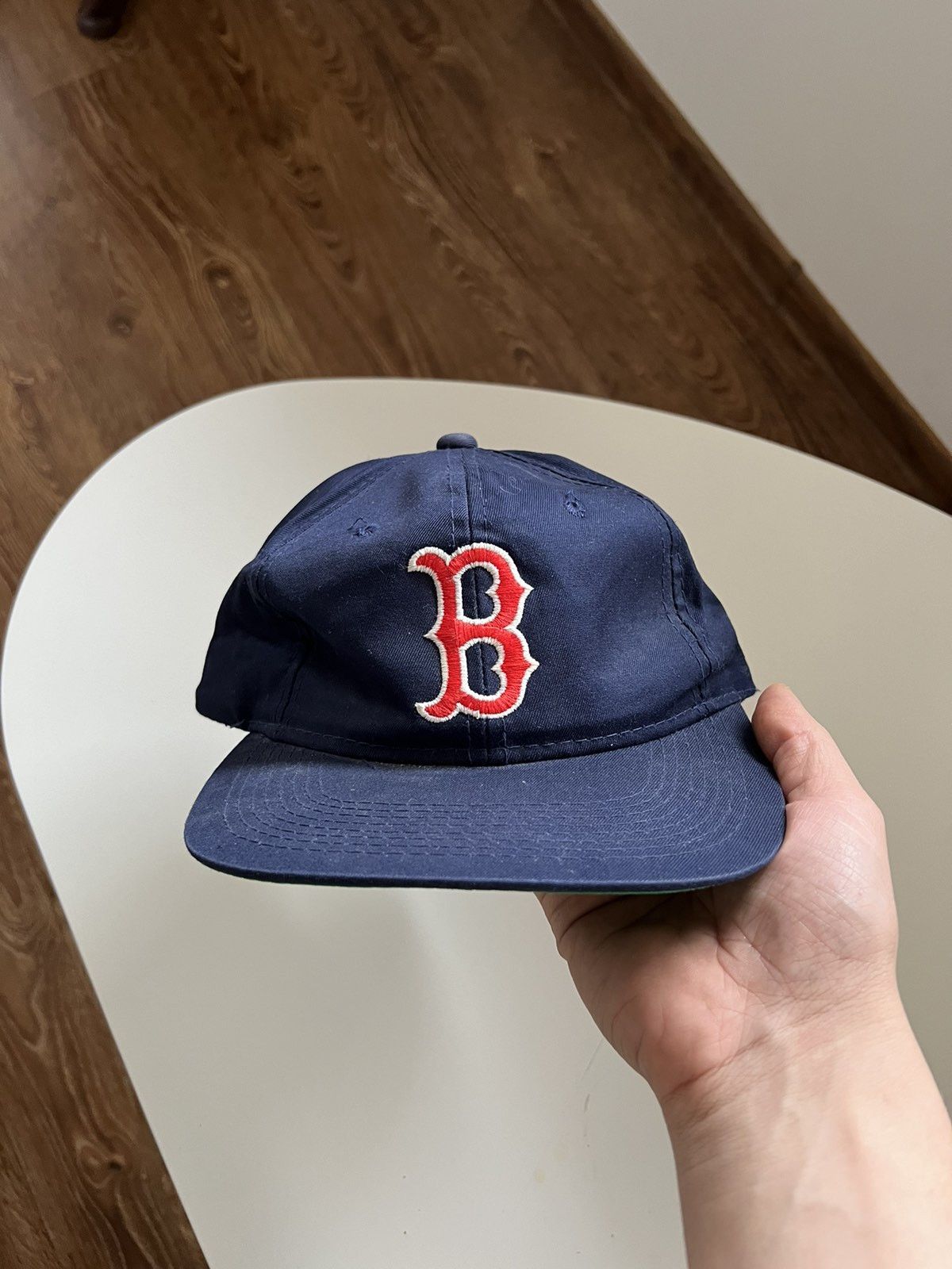 Vintage vintage BOSTON Red Sox Cap hat mlb 90s visor USA sportswear Size ONE SIZE - 1 Thumbnail