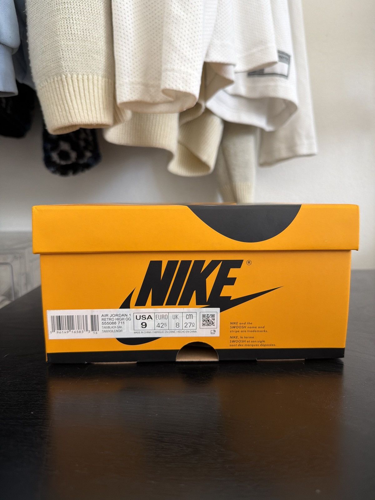 Jordan Brand Air Jordan 1 Retro High OG ‘Yellow Toe’ Size US 9 / EU 42 - 7 Thumbnail