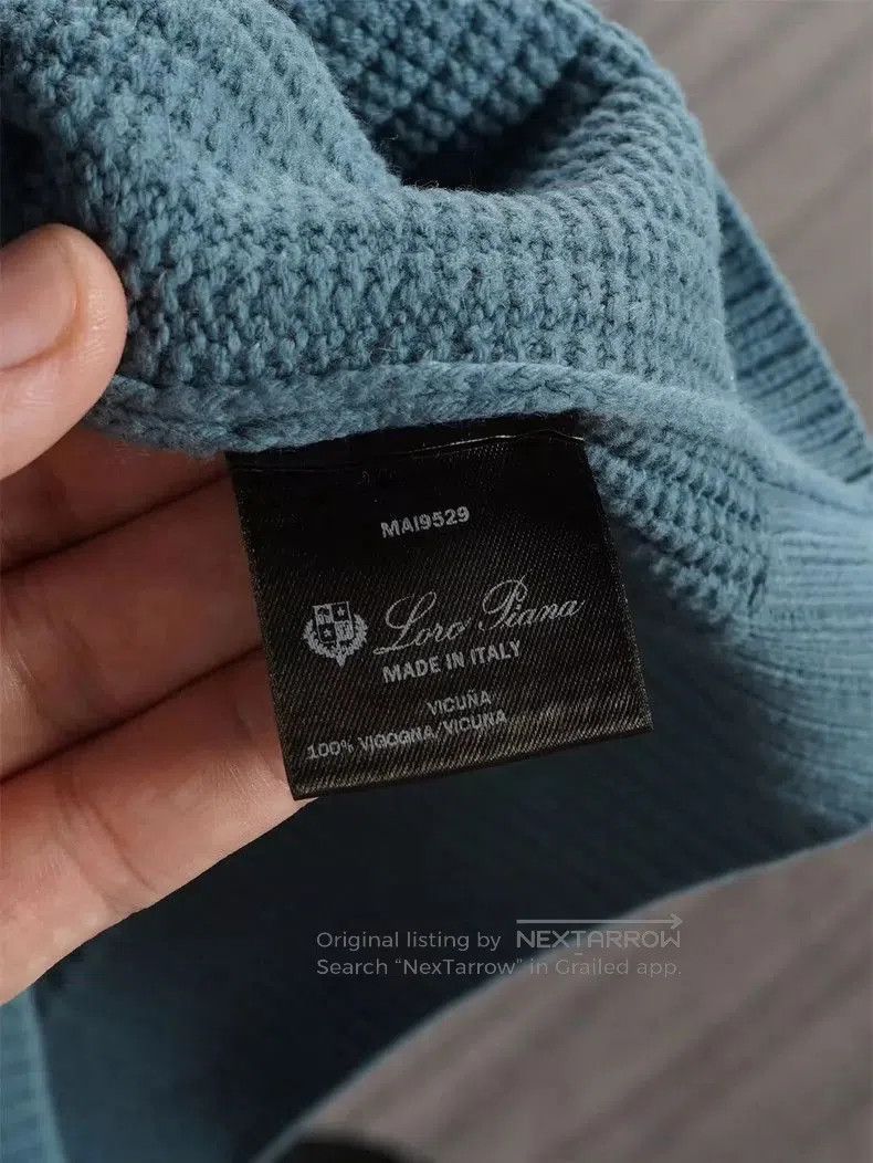 Loro Piana Loro Piana Men's Vicuna Knit Sweater. Size US L / EU 52-54 / 3 - 7 Thumbnail