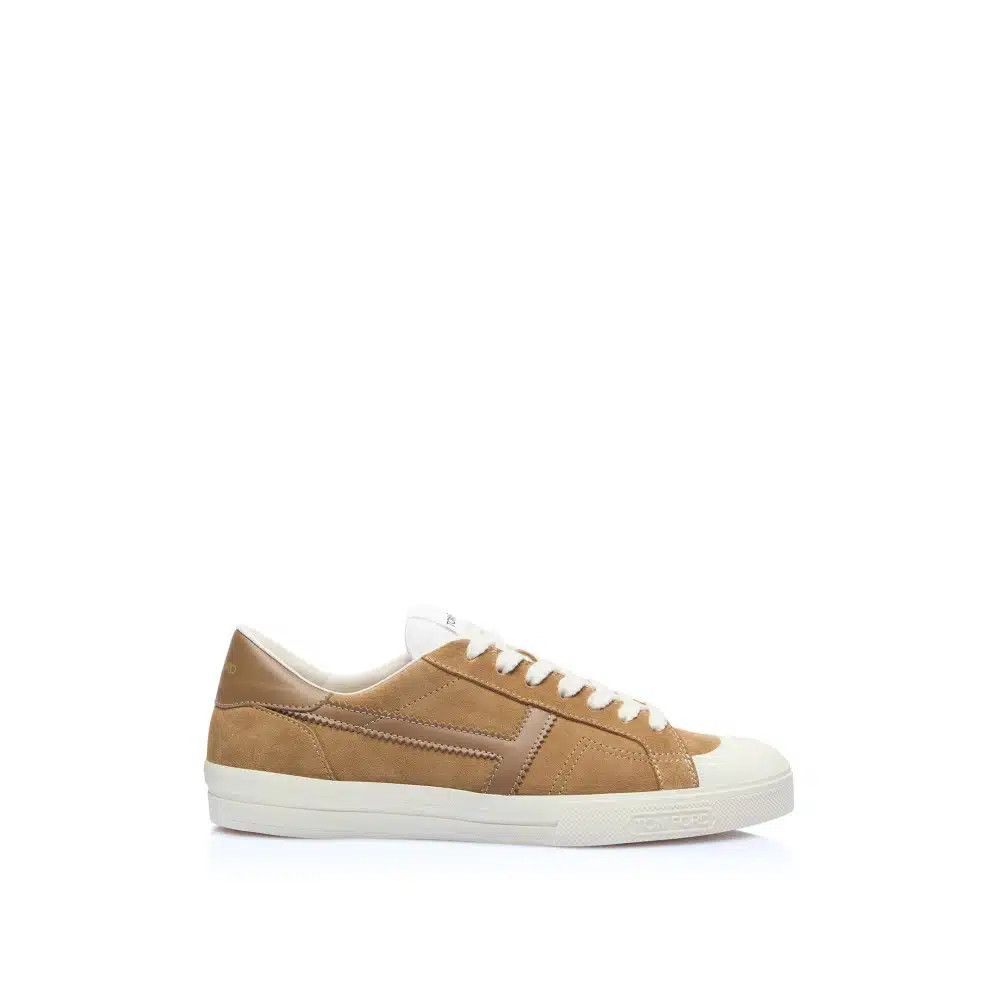 Tom Ford o1loc1c0226 W3306 Jarvis Low-Top Sneakers in Brown Size US 9 / IT 39 - 1 Thumbnail