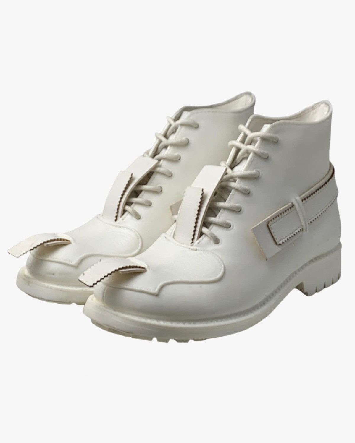 image of Takahiro Miyashita X John Moore Shoes in White, Men's (Size 8)