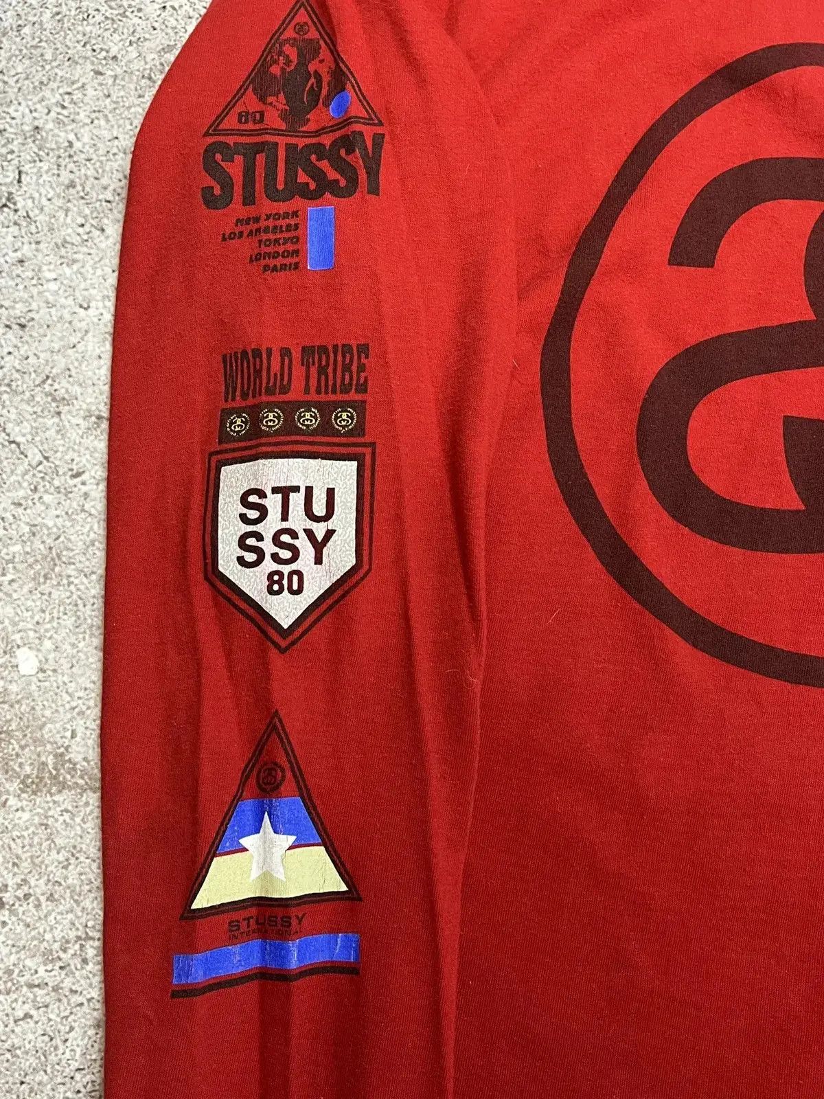 Stussy Stussy Vintage Big Logo Long Sleeve Size US M / EU 48-50 / 2 - 3 Thumbnail