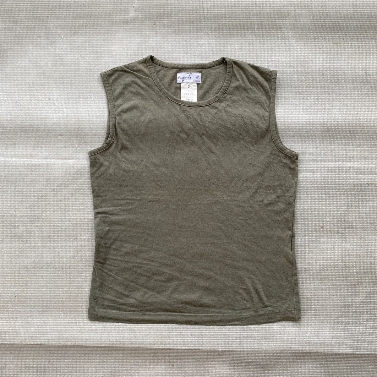 agnes b. AGNES B PARIS TANKTOP Size US S / EU 44-46 / 1 - 1 Thumbnail