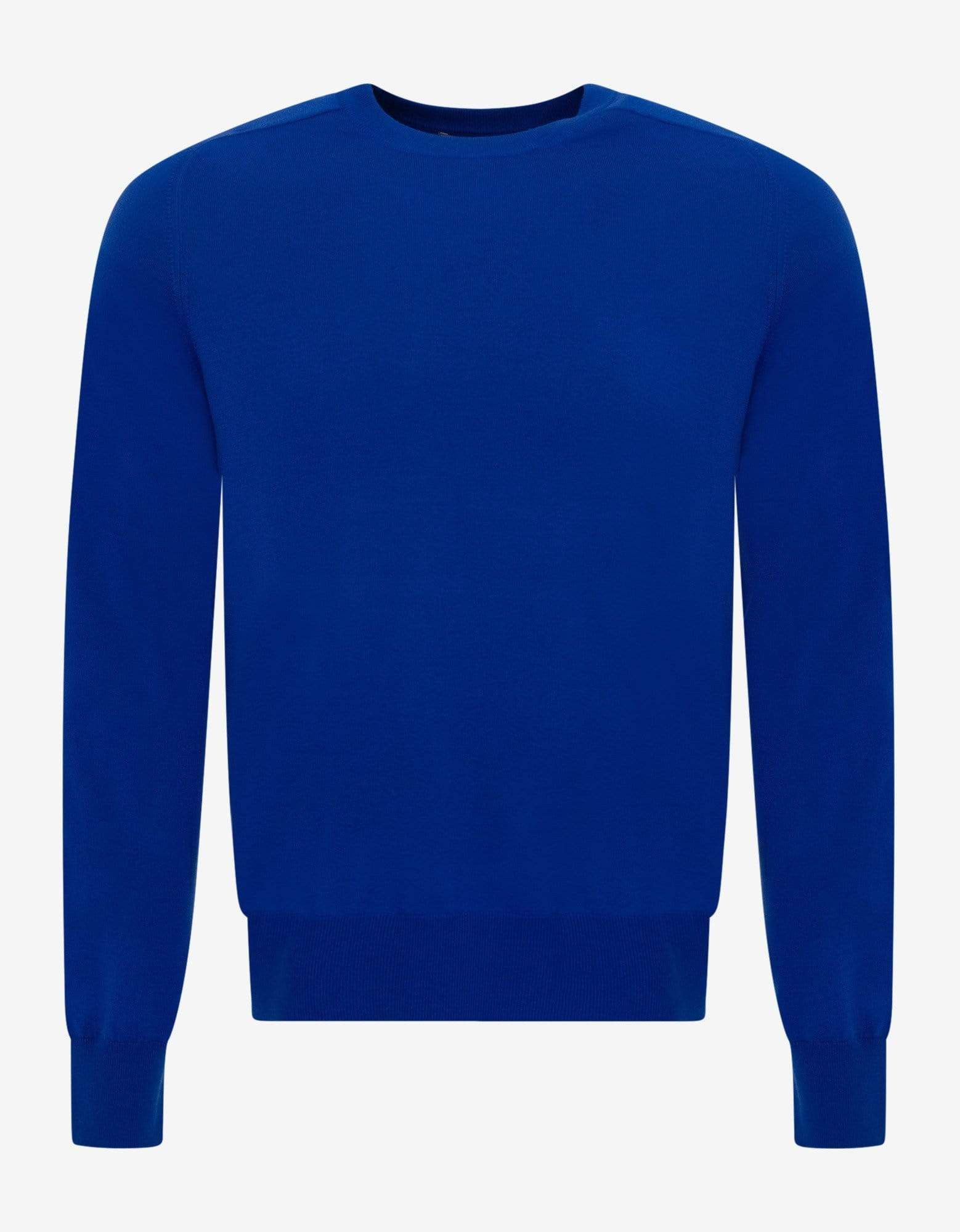 image of Givenchy Blue Cut Out Detail Wool Sweater, Men's (Size XL)