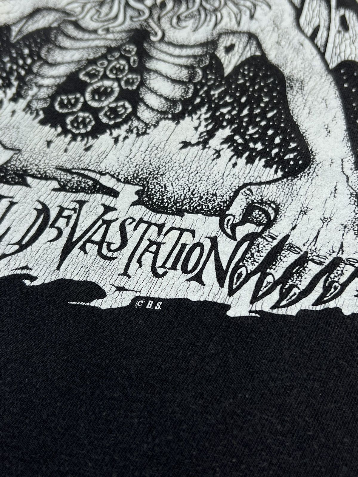 Band Tees 1992 Vintage Sepultura Bestial Devastation Long Sleeve Shirt Size US XL / EU 56 / 4 - 14 Thumbnail