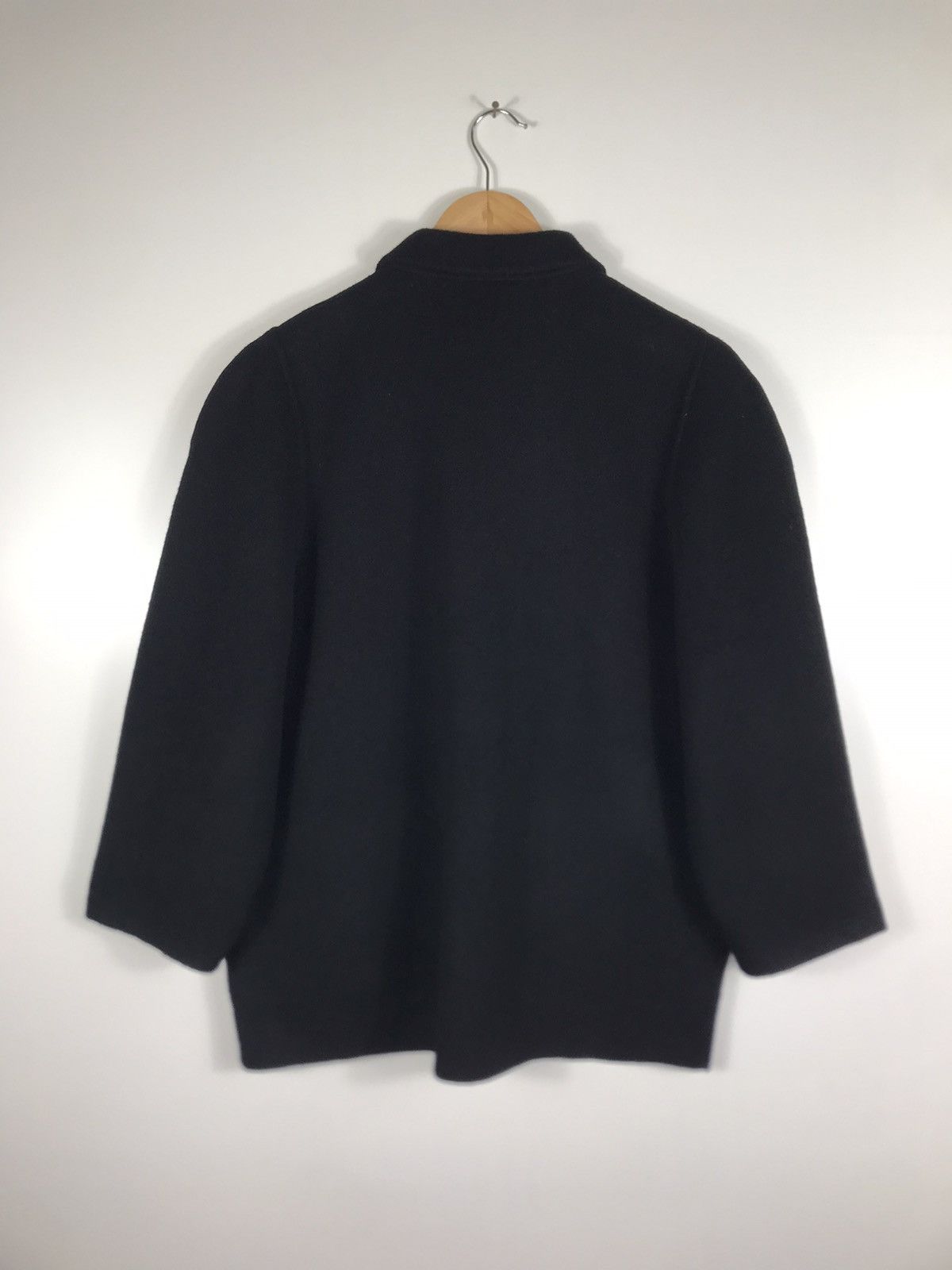 Handmade × Japanese Brand 🔥Vintage Planer Wool HandMade Button Baggy Coat Jacket Size L / US 10 / IT 46 - 13 Thumbnail
